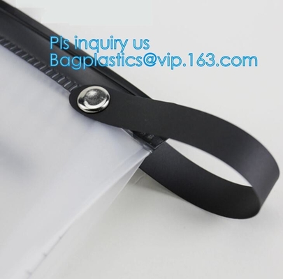 de steen berijpte pvc-de zak plastic zak van de schuifritssluiting met ritssluiting/pvc-ritssluitings de zak van de slotschuif/resealable pvc-polybedelaars van het schuifpit
