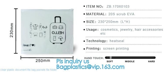 oxo biologisch afbreekbare duidelijke pvc-zakken van het schuifpit, vinylpvc-zakken met schuifritssluiting, bedrijven vervaardigen de plastic ritssluiting van pvc
