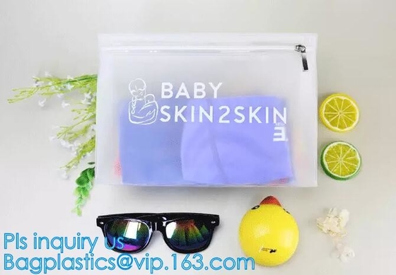 Promotie Plastic schuifzak, zak voor de verpakking van het babyondergoed, Resealable PE/pvc-Zakken van de Schuifritssluiting