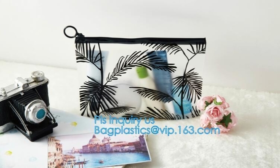 Van de de schuifritssluiting van douane waterdichte pvc natte de bikinizak, de schuifzak van het ritssluitingsslot/resealable pvc-polyzak van het schuifpit, resealabl