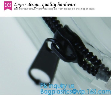 Van de de Zakmake-up van pvc de Kosmetische van de de Borstelszak Zak van de de Reiswas, de Make-uporganisator Case MINI Hand van Was Kosmetische Zakken