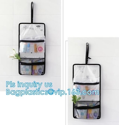 Multi de functie kosmetisch geval van pvc, van de de Vrouwenreis van pvc de Transparante van de de Zakmanier van Costmetic van de de Boomstamritssluiting Draagbare Make-up Organi