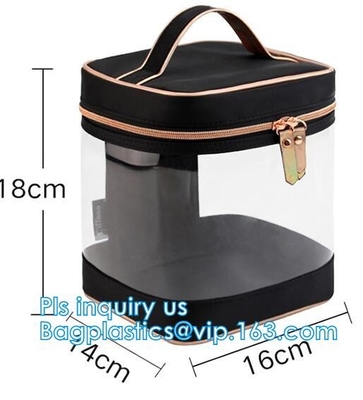 De klant van pvc Duidelijke Tote Bags het winkelen zak, grote plastic het winkelen van pvc zak, Behandeld Matte Glossy Eco Laminated Customized