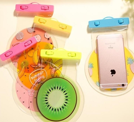Het universele Geval van de de Telefoonzak van pvc Waterdichte Multifunctionele Drijvende Celtelefoon Droge Zak, die waterdichte zak voor cel openen