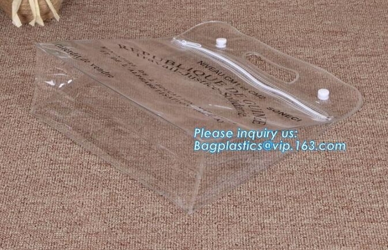 De biologisch afbreekbare Kosmetische Zak van Goedkeuringseva PVC voor van de de Luchtvaartlijnmake-up van de Vrouwenritssluiting Waterdichte de Reisorganisator Toiletry Bag