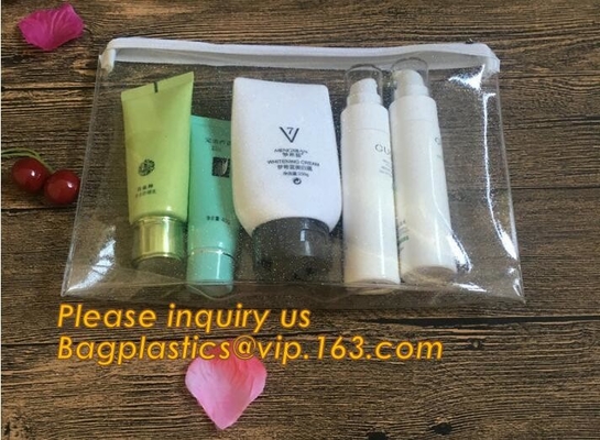 BAGEASE de Kosmetische Zak van EVA PVC voor van de de Luchtvaartlijnmake-up van de Vrouwenritssluiting het Waterdichte van de de Reisorganisator Pakket van Toiletry Bag Bagease