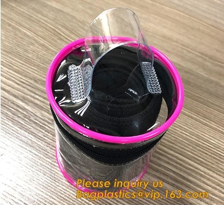 Hete het verkopen luxe om de zak van pvc van de buislippenstift verpakkingshoogte - kwaliteits kleurrijk document kosmetisch vakje met lage prijsbagease