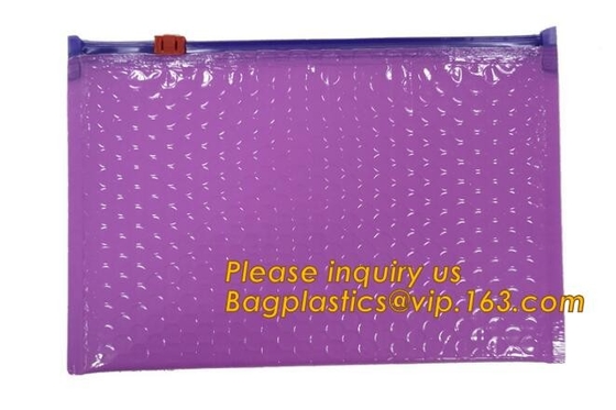 De hete verkoop paste de zak van de Schuifbel, Reclosable verpakkende zak van de Bellenritssluiting, Li van de de Zak Thermische 3D Doos van de Isolatieverpakking aan