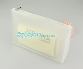 Gerecycleerde Make-up Witte EVE Flute Pouches van douane de Kosmetische Drawstring EVA Pouch Reusable Bag Cosmetic Zak