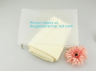 Gerecycleerde Make-up Witte EVE Flute Pouches van douane de Kosmetische Drawstring EVA Pouch Reusable Bag Cosmetic Zak