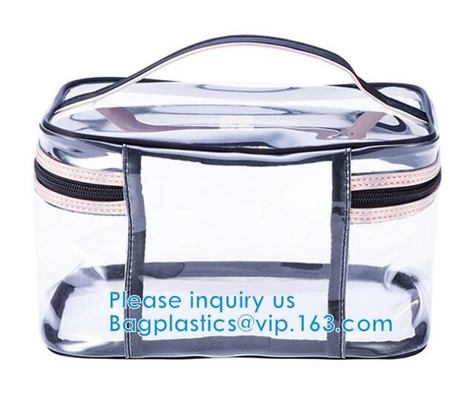 Pvc Mini Plastic Cosmetic Bags, Kosmetische Tote Bags Printed Promotional Makeup-Zak, Kosmetische zakken, swimwearr zak