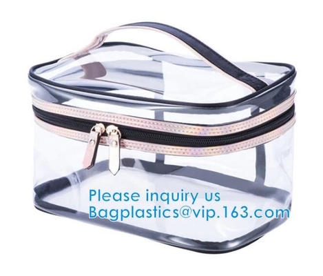 Pvc Mini Plastic Cosmetic Bags, Kosmetische Tote Bags Printed Promotional Makeup-Zak, Kosmetische zakken, swimwearr zak