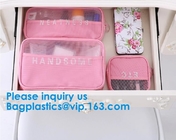 De Zak van het de Make-upgeval van vrouwenmesh bag travel cosmetic bag, Organisator Purse Necessary Mesh Cosmetic Bag Women Make op Zak Makeu