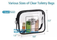 Manier Zwarte het Scheren Kit Travel Wash Bag Organizer de Gymnastiek Hangende Toiletry van pvc Waterdichte Draagbare Zak voor mensen