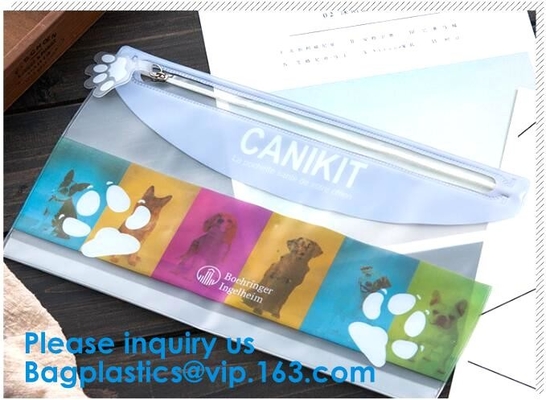 ECO-de Schuifzak van het Ritssluitingsslot/Resealable pvc-Polyzak van het Schuifpit, Databundles-Verpakkingszak, Transparante Plastic Ritssluitingszak Pou