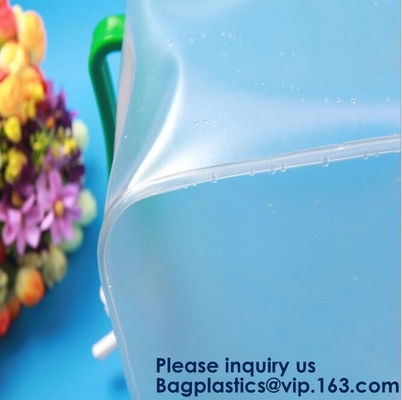 Vinylpvc-Watertank, Draagbare Tankzak, Nylon pvc FO van de Plastic Zak Duidelijk pvc Tote Bag Food Safety Grade van de Drinkwaterzak