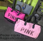 De roze Grote Capaciteit van de Kleuren Nylon Waterdichte Handtas dragen-op Draagbare de Vrouwenzak van de Zak Duurzame Multifunctionele Zak