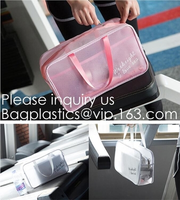 Pvc-Toiletry van de de Reismake-up van pvc van de Make-upzak de Waterdichte Leuke Duidelijke Transparante Plastic Kosmetische Zak van de Pitzak