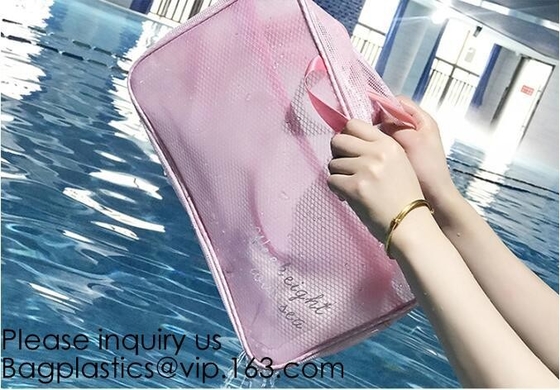 Mini Small-van de Organisatorbag pouch with van pvc Transparante Plastic Kosmetische de Ritssluitingssluiting, Reistoiletry duidelijke de Make-upzak van pvc