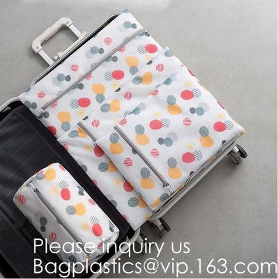 De Waswasserij Mesh Bags In Bulk, Mesh Drawstring Laundry Bag, Jumbo Vouwbare Ritssluiting Mesh Wash Laundry Bag van de reislingerie