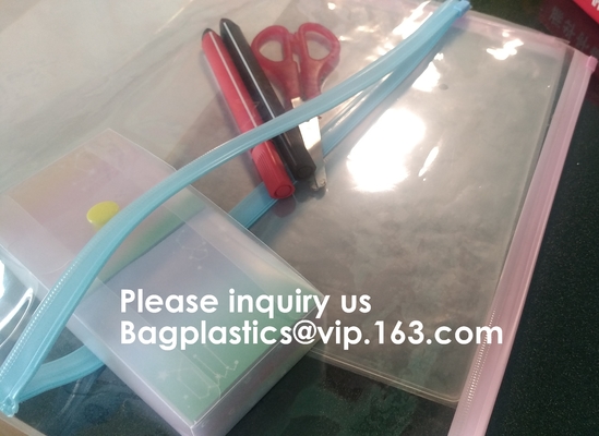 Van de het Dossieropslag van het reis Zippy Pit Duidelijke van de het Documentomslag de Portefeuilleszak, van het de Zak de Plastic Pit van de Dossierverpakking Bedelaars van de de Kantoorbehoeftenverpakking Hoogste