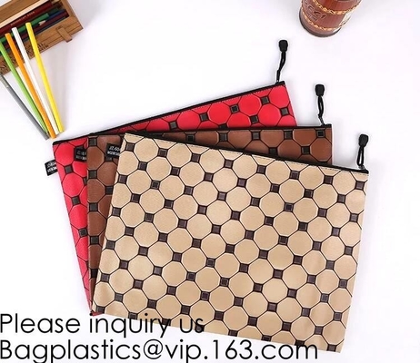 Geval de Goedkope 16oz van Katoenen Zak van de de Zakkantoorbehoeften Canvaszippered met de Promotiekwaliteit China van Logo For Office School Travel