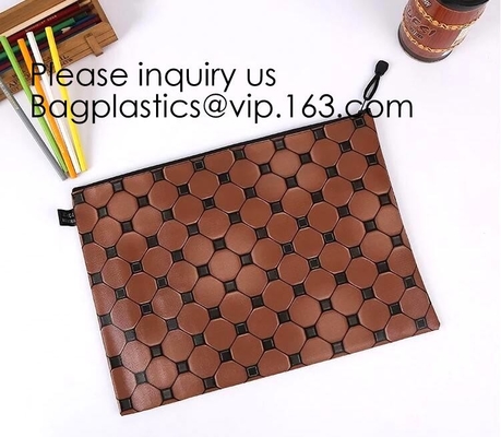 Geval de Goedkope 16oz van Katoenen Zak van de de Zakkantoorbehoeften Canvaszippered met de Promotiekwaliteit China van Logo For Office School Travel