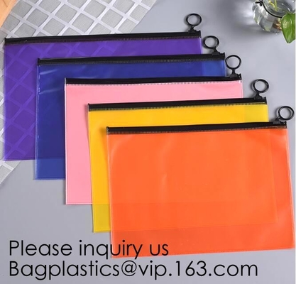 De Vriendschappelijke Duidelijke EVA Waterproof Transparent Cosmetic Travel Zak van maniereco, Driehoeks Kosmetische Zak die EVA Makeup Bag reizen
