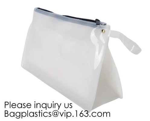 Eco Materiële EVA Cosmetic Packaging Zipper Bags die in China, Plastic Zak voor Schoonheidsmiddel/Swimwear wordt gemaakt/de Zak van de Documentritssluiting