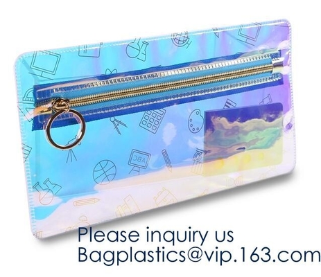 Van de de Verkopersreis van Amazonië de Hoogste Organisator Transparent Foldable Pouch Duidelijke Eva Makeup Travel Bag, kosmetische duidelijke poly van zakeva