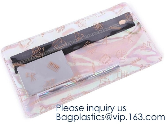 Van de de Verkopersreis van Amazonië de Hoogste Organisator Transparent Foldable Pouch Duidelijke Eva Makeup Travel Bag, kosmetische duidelijke poly van zakeva