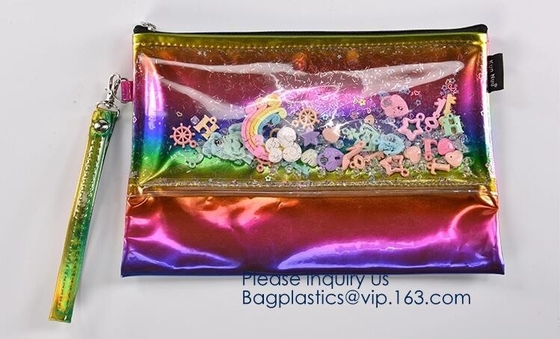 De zak van de Leverancierseva van China paste Kosmetische toiletry van de Make-upzak zak, Vinyl Waterdichte make-upzak Draagbare EVA Women Co aan