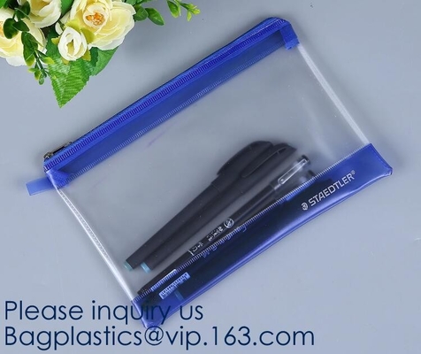 De in het groot van de de Bevorderingsgift van de Reis Transparante Zak Kosmetische Zak Duidelijke EVA Makeup Pouch, de kosmetische zak van PVC/EVA, pvc-wijnzak,