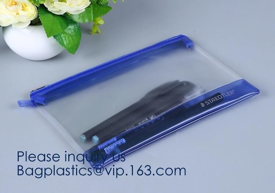 De in het groot van de de Bevorderingsgift van de Reis Transparante Zak Kosmetische Zak Duidelijke EVA Makeup Pouch, de kosmetische zak van PVC/EVA, pvc-wijnzak,