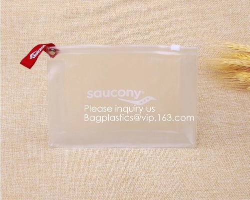 Duidelijk pvc Carry On Travel Toiletry Bag voor de Beurs EVA Zippered Cosmetic Makeup Bag, bagease, bagplastics, pa van de Vrouwenportefeuille