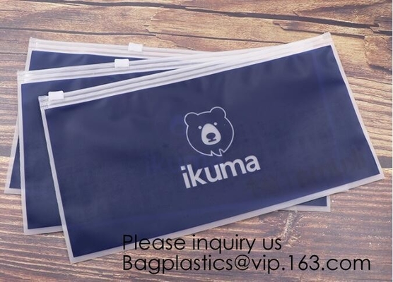 EVA Plastic Zip Lock Swimwear-Onderbroek die Zakken, Milieuvriendelijke waterdichte van de de ritssluitingszak van Eva kosmetische custo van de de make-upzak verpakken
