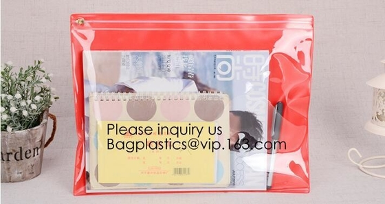 Pvc EVA Plastic Pouches voor het Hangen van Producten ontruimt maakt omhoog tot Borstel Schonere Kosmetische Zakkenschoonheid EVA PVC Kosmetische Zak voor
