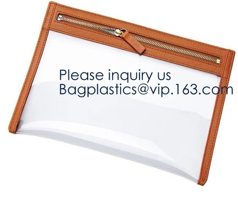 De plastic Zak berijpte k-Plastic Zakken van Ondergoed de Verpakkende pvc EVA k, de Zak van Pvc van het Schoonheidsmiddelenk Hologram, bagease