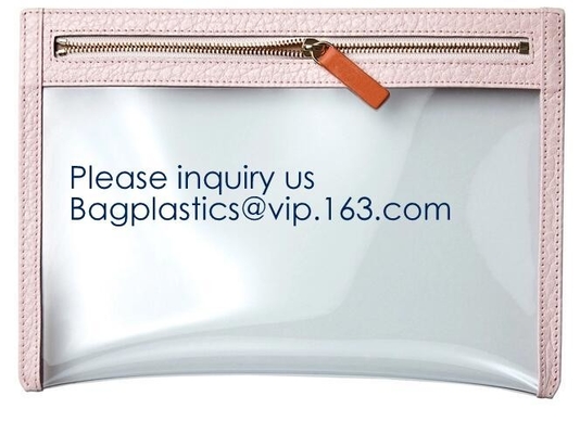 De plastic Zak berijpte k-Plastic Zakken van Ondergoed de Verpakkende pvc EVA k, de Zak van Pvc van het Schoonheidsmiddelenk Hologram, bagease