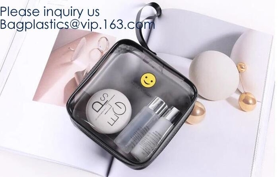 Toiletry de Organisator Bag Set van Carry Pouch Portable Makeup Bag voor zich Reis, Badkamers en het Organiseren, WATERDICHTE TOILETRY ZAKKEN