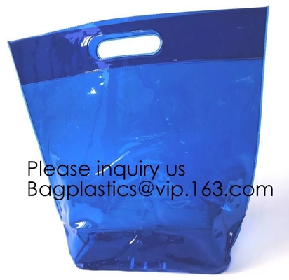 De kleine Duidelijke Waterdichte Zak van pvc met Ritssluitingssluiting, Mini Portable Transparent Plastic Organizer-Zak voor Schoonheidsmiddel, maakt