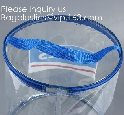 Van de de Reisbagage van het ritssluitingshandvat Draagbare van de de Zakluchthaven van de Luchtvaartlijnzakken van de de Vakantiegymnastiek de Badkamersorganisatie, bagplastic bagease,