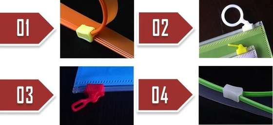 Vacuüm Zipper String Zipper Horizontaal Zipper Plastic Slider Zipper Flange Zipper, Press Lock Zipper Pet Food Bag