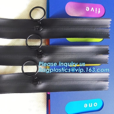 Multi-colored plastic easy tear rits, sluiting Pe Bag Clear Press Lock rits, herkoppelbare press rits