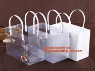 Vriendschappelijke de Vervaardigingseco van China past Druk pp de plastic aan bloem zakken met het hangen voor ingemaakte bageas van installatiezakken draagt