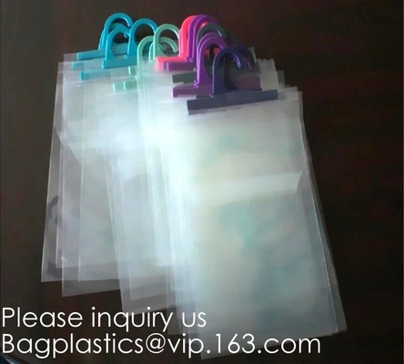 Van de de Zakhanger van de hangerknoop van de de Ritssluitingszak van de de Hangerk Zak de Hanger Verpakkende Zak met Onverwachte Knoop Waterdichte Zak voor Zwempak