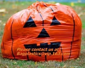 De buitensporige het Bladvuilniszak van Gaint Halloween, Kleurrijke Plastic Bladvuilniszak voor Reclame, de Plastic Zakken van de Matrijzenbesnoeiing voor zegent