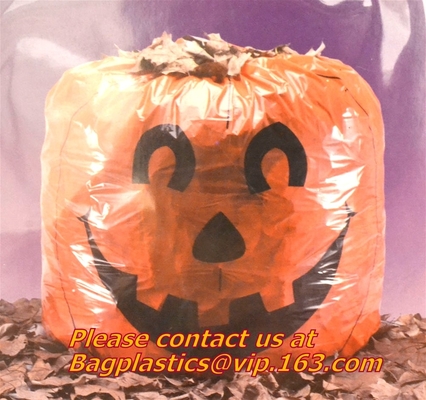 De buitensporige het Bladvuilniszak van Gaint Halloween, Kleurrijke Plastic Bladvuilniszak voor Reclame, de Plastic Zakken van de Matrijzenbesnoeiing voor zegent