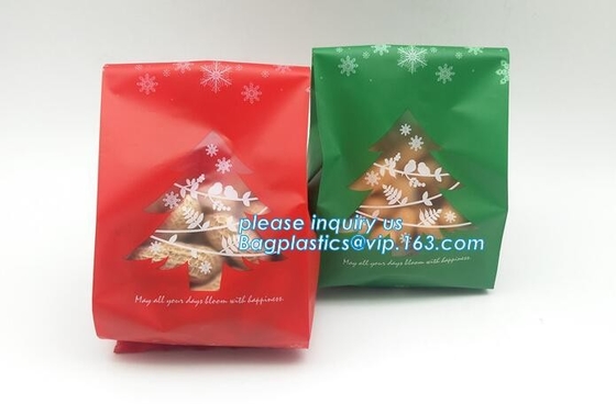 Halloween-van de het koekjes de plastic gift van het beeldverhaalsuikergoed verpakkende zak, van het de Zaksuikergoed van de Voedselcontainer het Bakselkoekjes die Zak verpakt packag