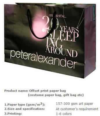 Met de hand gemaakte document zakken, Giftdocument zak, Garniture-verpakkingszak, Kledingstuk het winkelen zak, de zak van de Kledingstukverpakking, Festivalgift pac